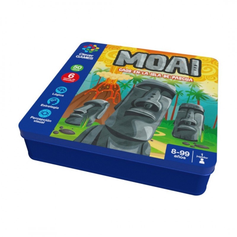 Moai caos en la Isla de Pascua