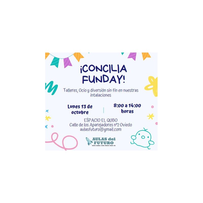 CONCILIA - FUNDAY 13 octubre de 8:00 a 14:00