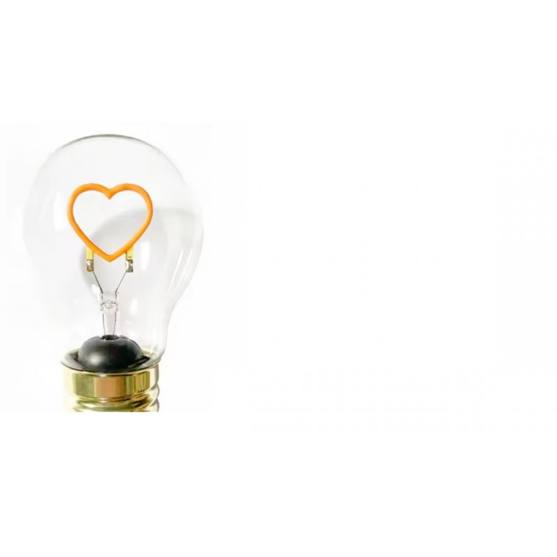 Bómbilla creativa usb corazón